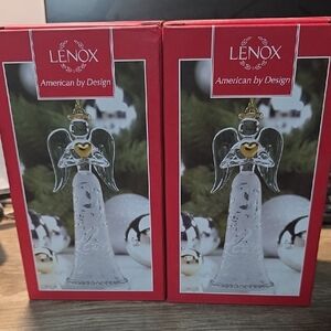 Lenox Silver and Gold Angel Figurine